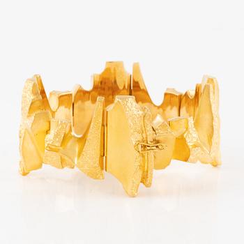 Björn Weckström bracelet 18K gold "Bear Tooth", for Lapponia.