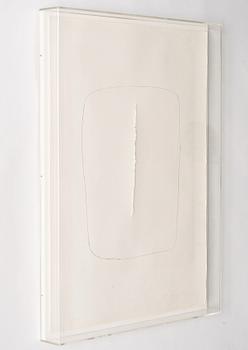 Lucio Fontana, "Concetto spaziale n.2".