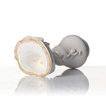 A Swedish Marieberg faience vase, 18th century.