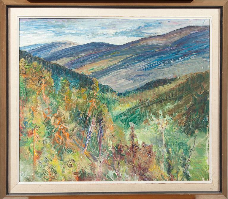 PAAVO PYYKÖNEN (PYYKKÖNEN), olja på duk, signerad och daterad -63.