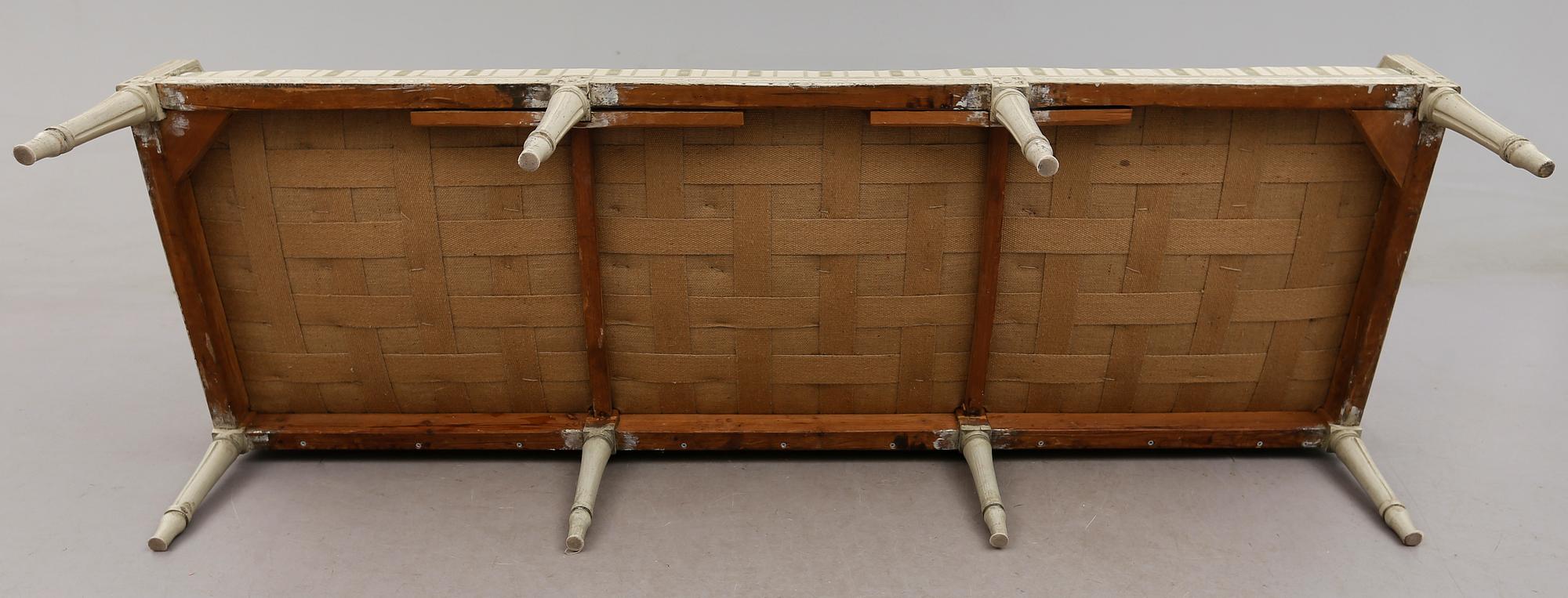 SOFFA, gustaviansk, sent 1700-tal.