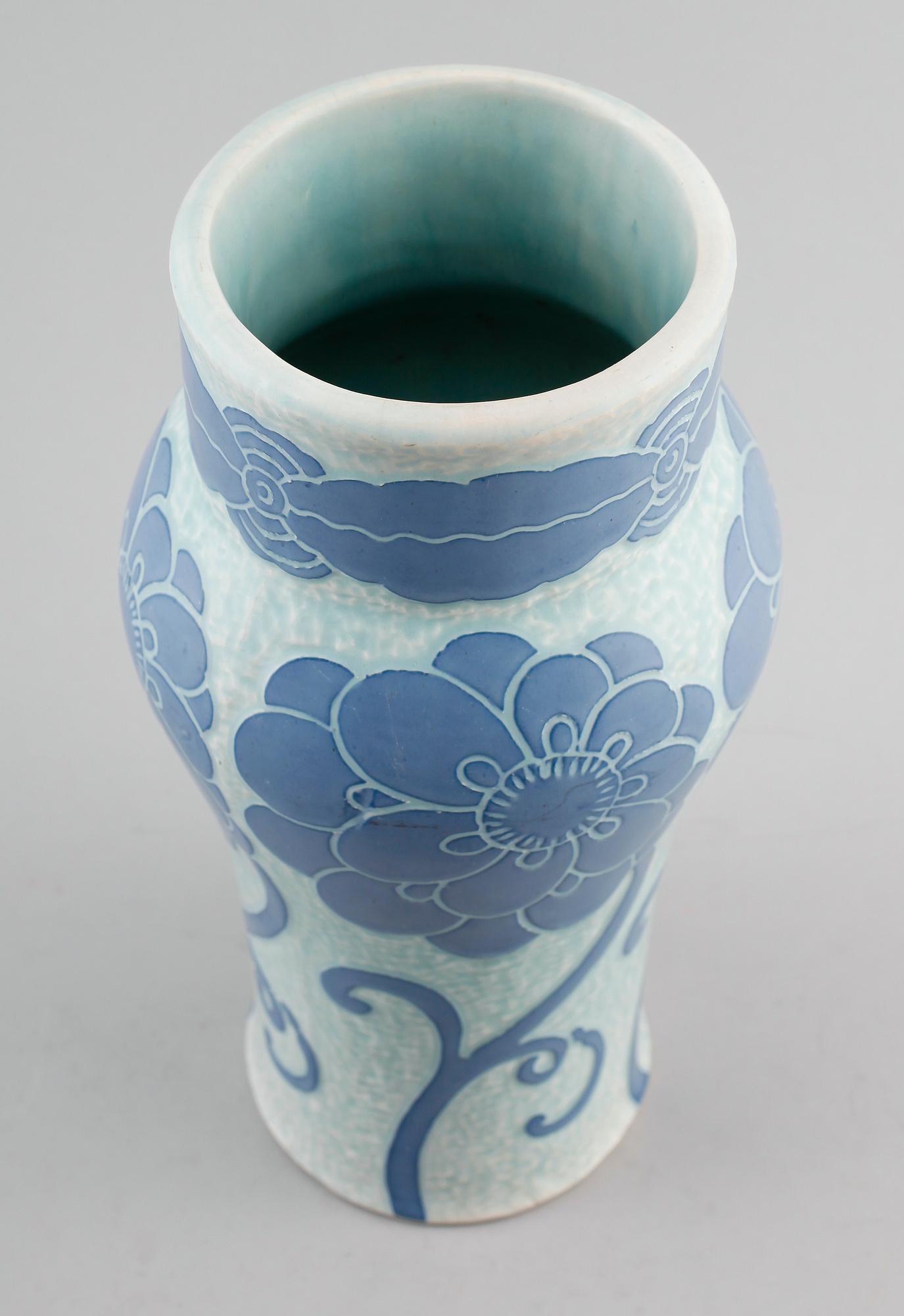 VAS, sgraffito, Josef Ekberg, Gustavsberg 1920.