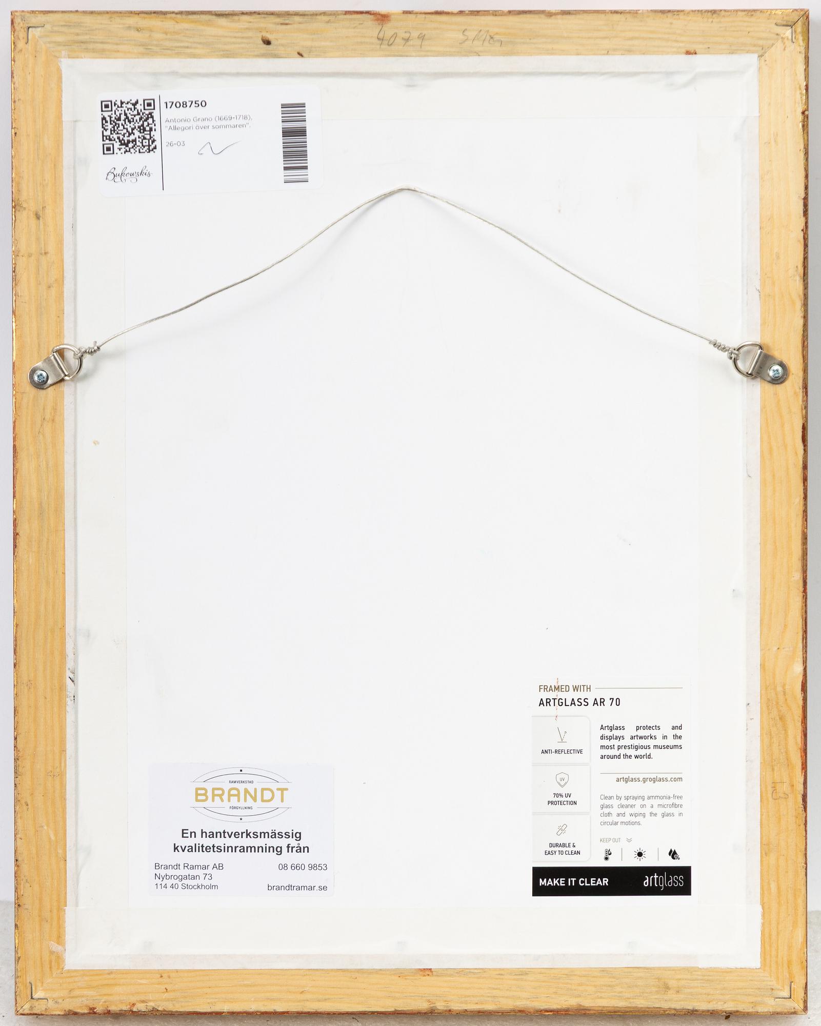 Antonio Grano, tillskriven, Allegori över sommaren.