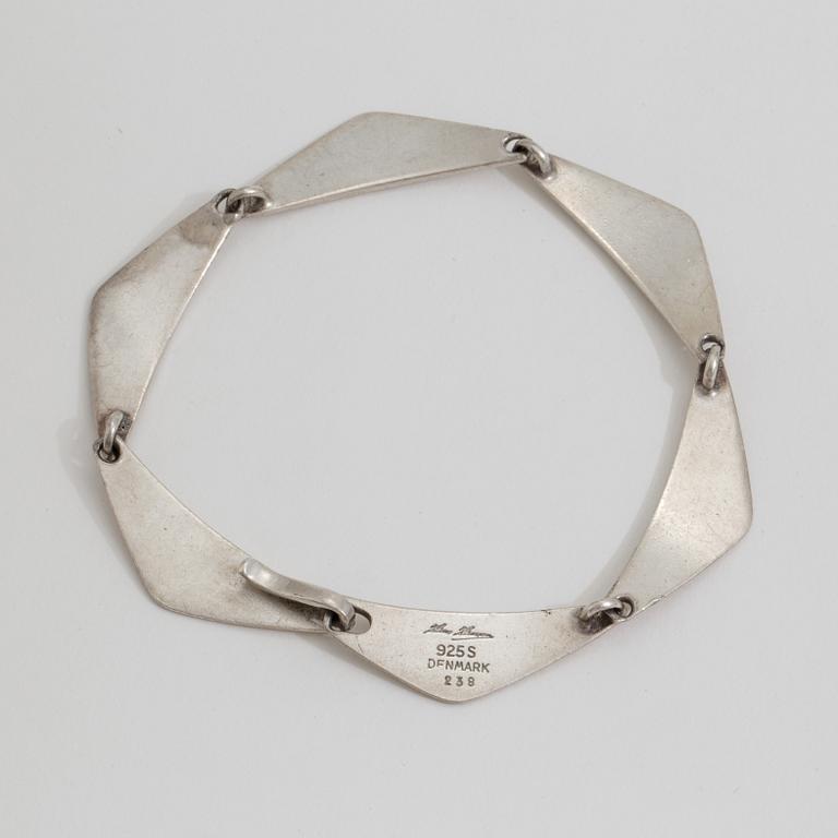 A bracelet by Hans Hansen, Kolding, Denmark.