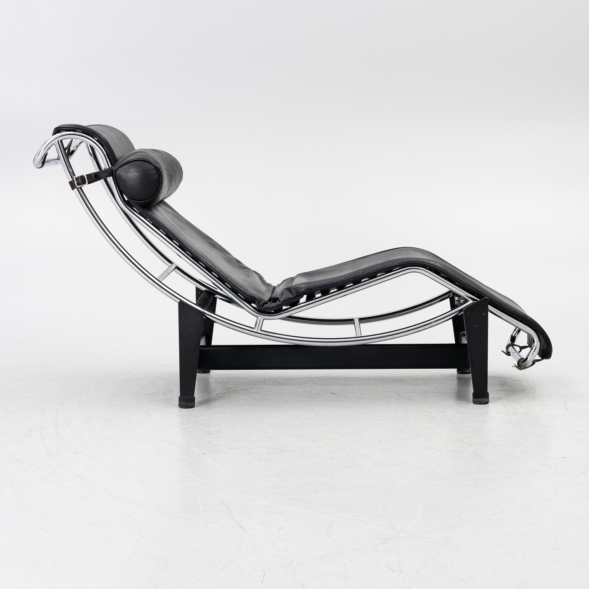 Le Corbusier (Charles-Édouard Jeanneret), Pierre Jeanneret & Charlotte Perriand, chaise longue, model "LC4", Cassina, Italy.
