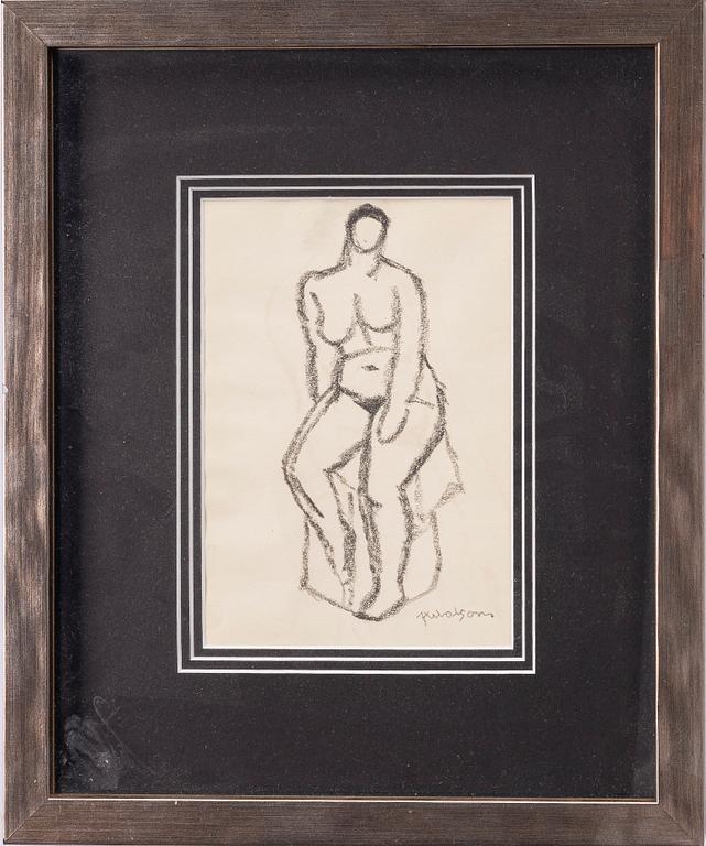 Axel Olson, Model study.