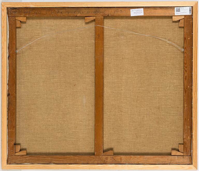 Birger Simonsson, oil on canvas, signed.