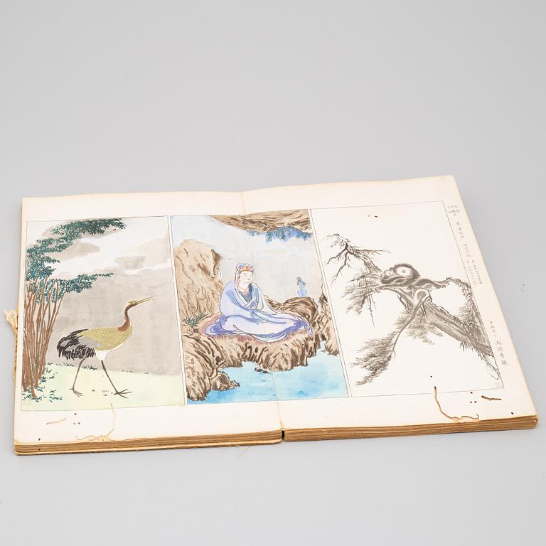 AN JAPANESE ILLUSTRATED BOOK from around 1900.