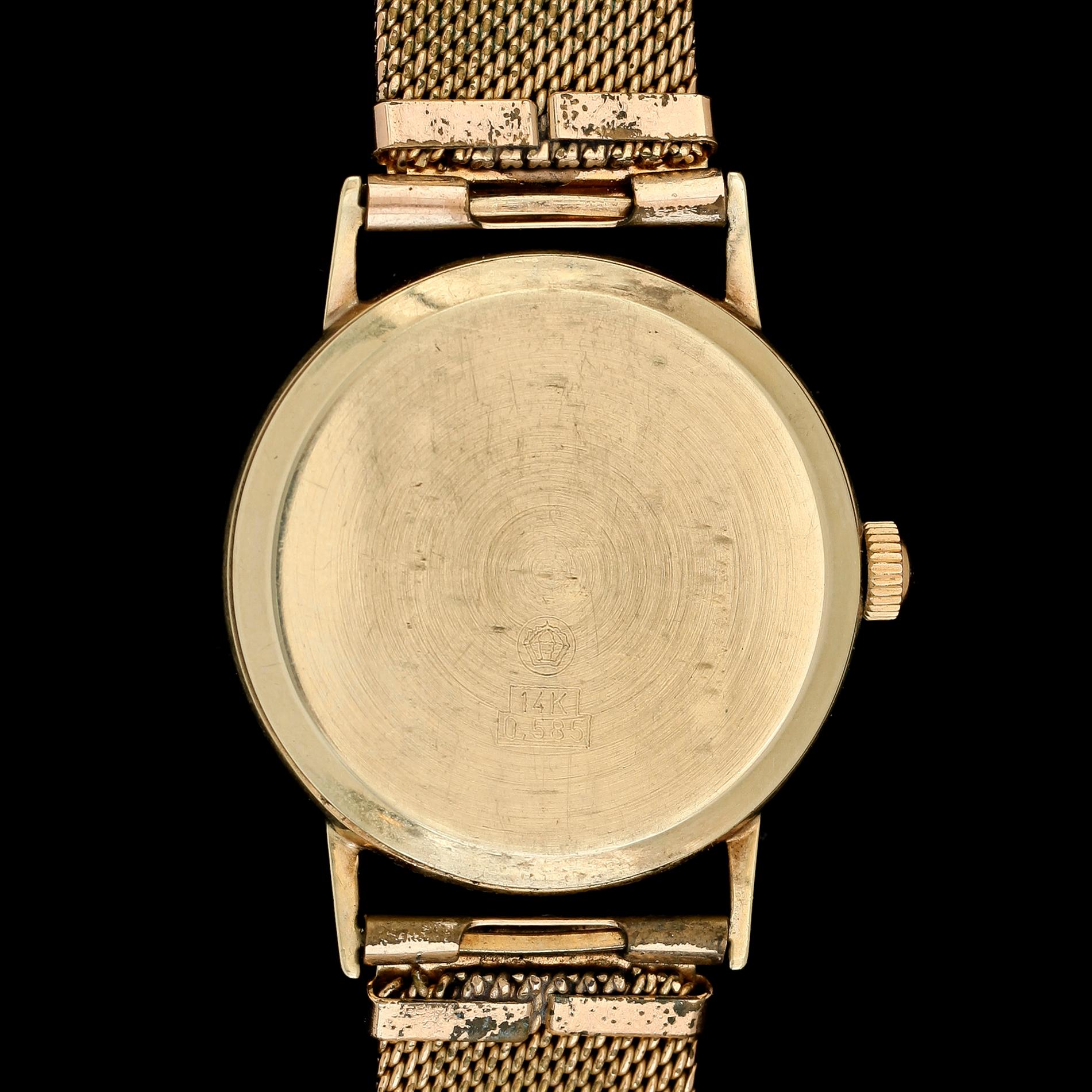 ARMBANDSUR, 14K guld, Wilki.