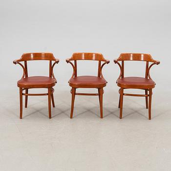 Axel Kandell, karmstolar, 6 st, "Cattelin", Gemla, Diö 1900-talets mitt.