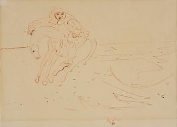 708. Carl Fredrik Hill, Rider.