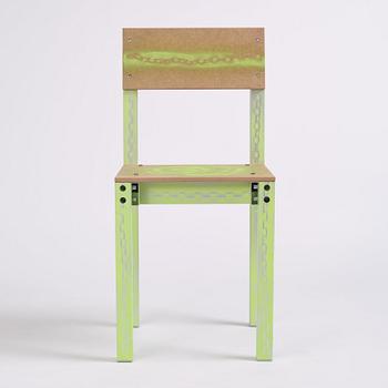 Fredrik Paulsen, a unique chair,  "Chair One, Machine Head", JOY, 2024.