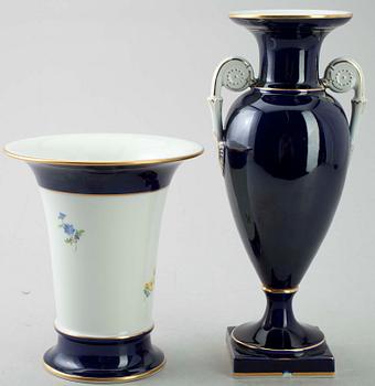 VASER, 2 st, Meissen, 1900-tal.