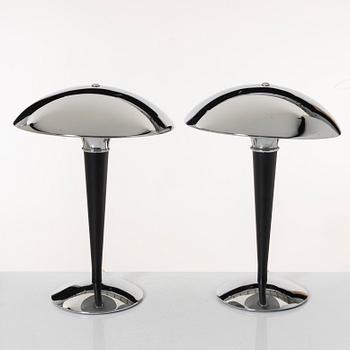 Table lamps, a pair, Dakapo, Ikea, 1993.