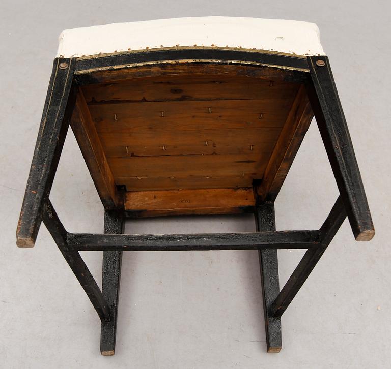 STOL, sengustaviansk, 1800-talets början.