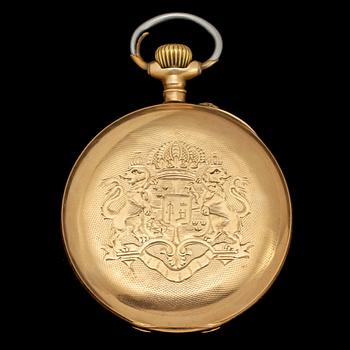 FICKUR, guld, 14 k, 1900-tal. Vikt 92 g.