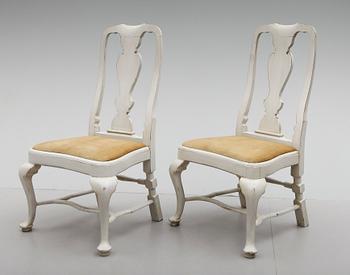 STOLAR, 12 st, senbarockstil, sekelskiftet 1900.