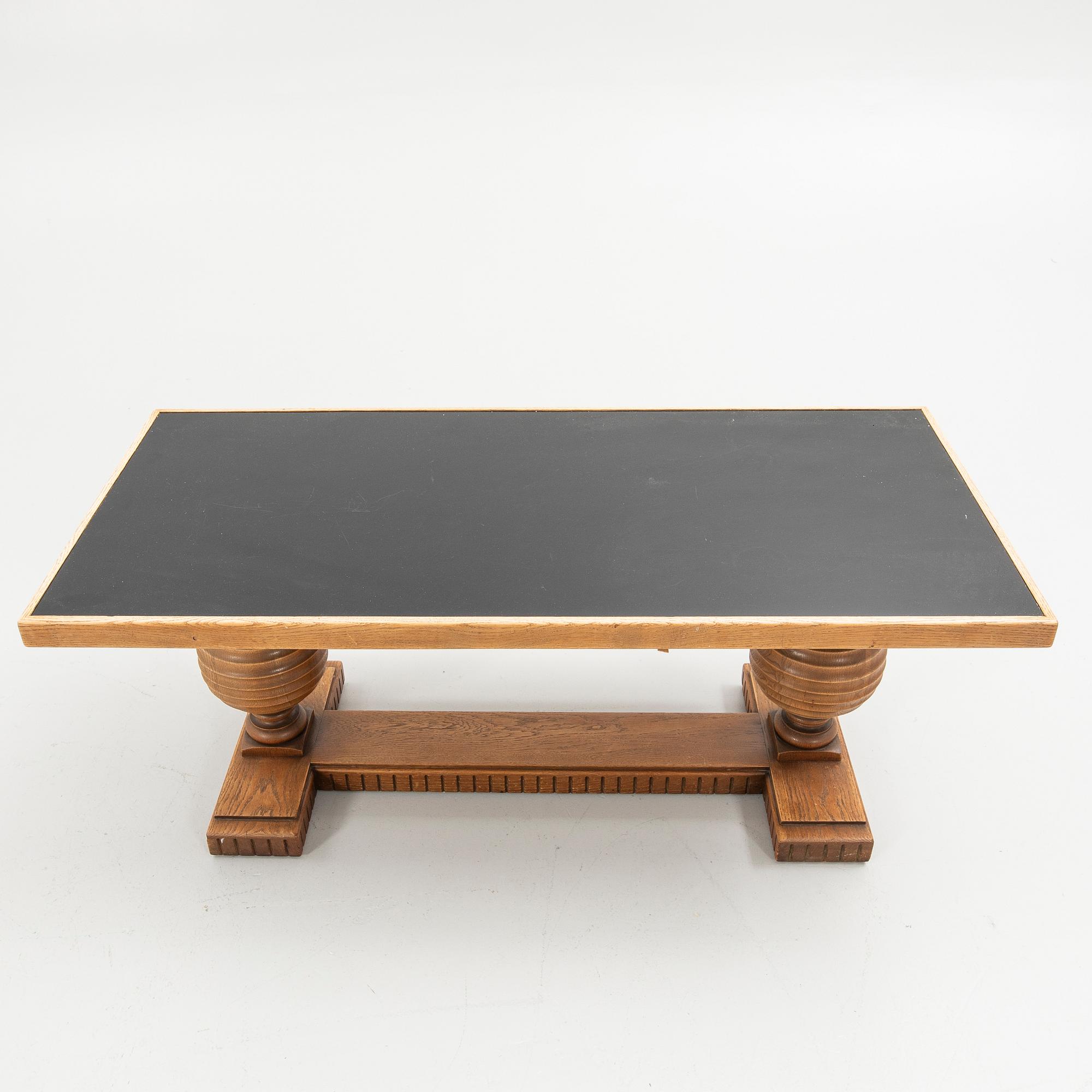 Elias Barup, coffee table, Gärsnäs Möbler, 1940s.