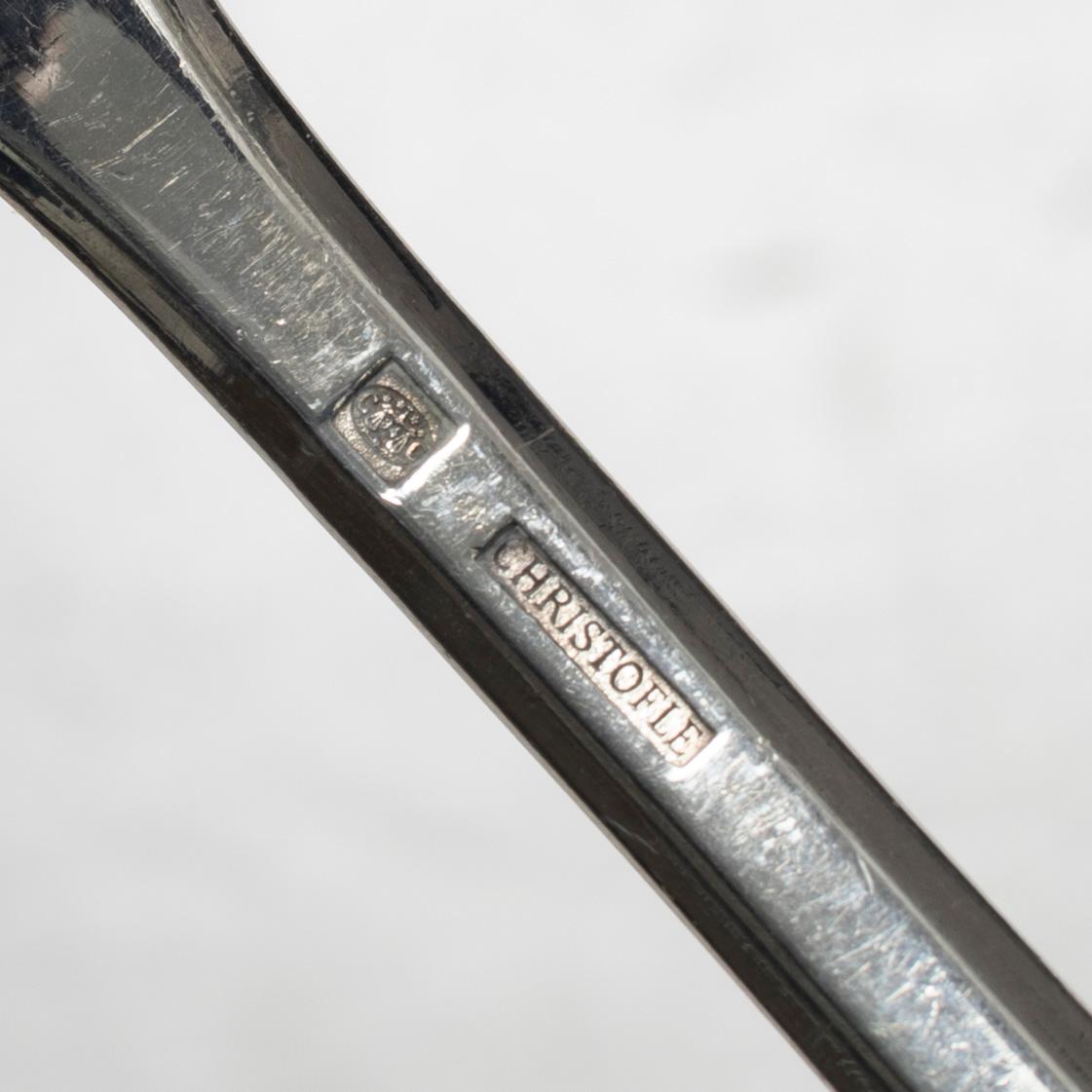 Christofle, bestick, 24 delar, nysilver, Frankrike 1900-tal.