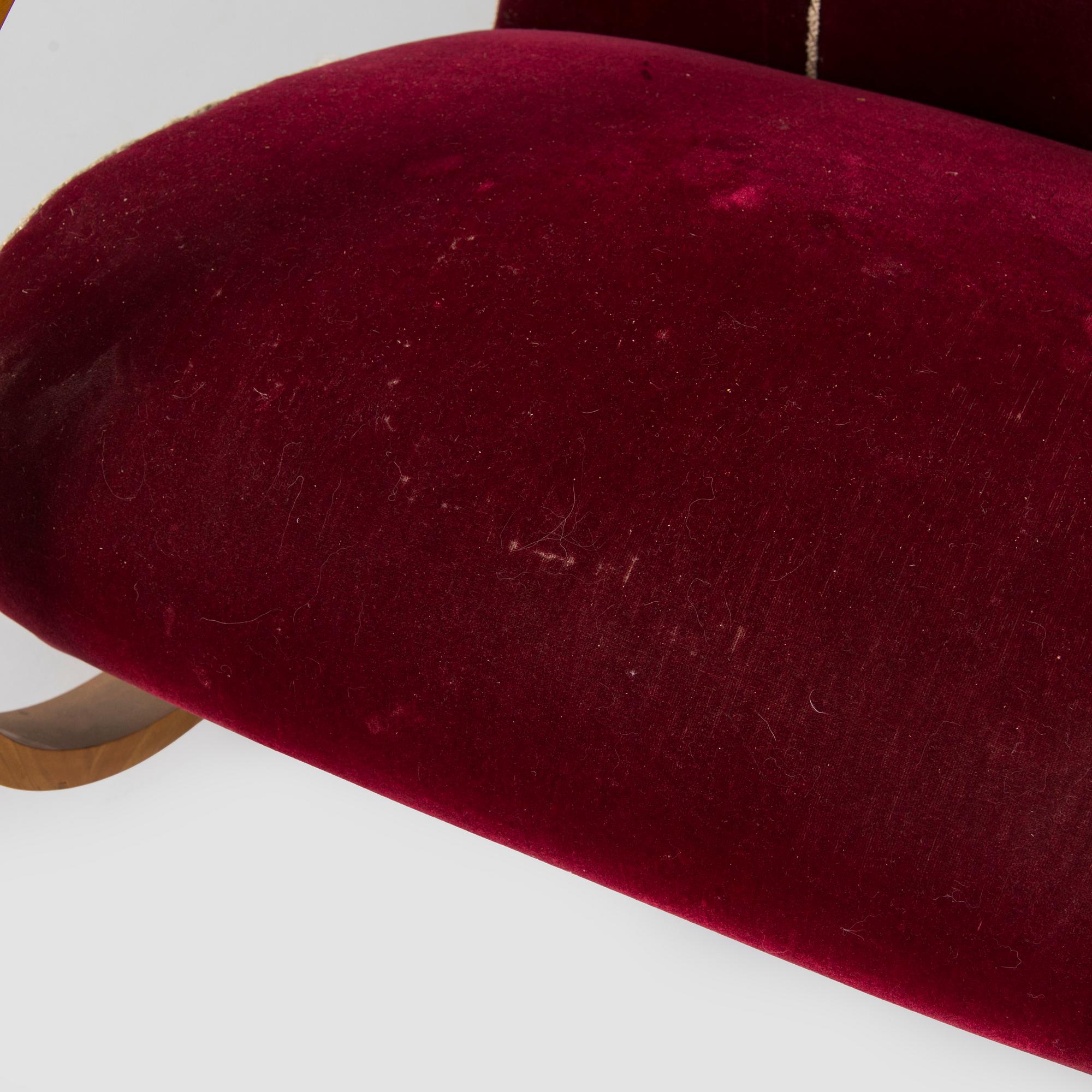 A Swedish Modern rocking chair, 1940's.