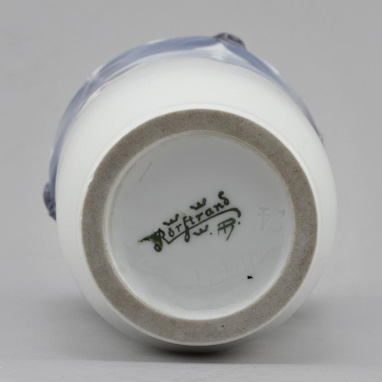 VAS, porslin, jugend, Anna Boberg, Rörstrand, runt sekelskiftet 1800/1900-tal.