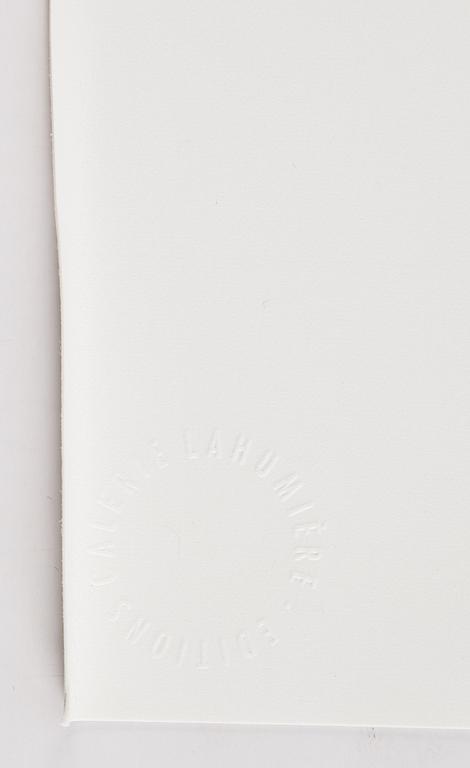 Victor Vasarely, mapp med 5 serigrafier, signerade 99/150.