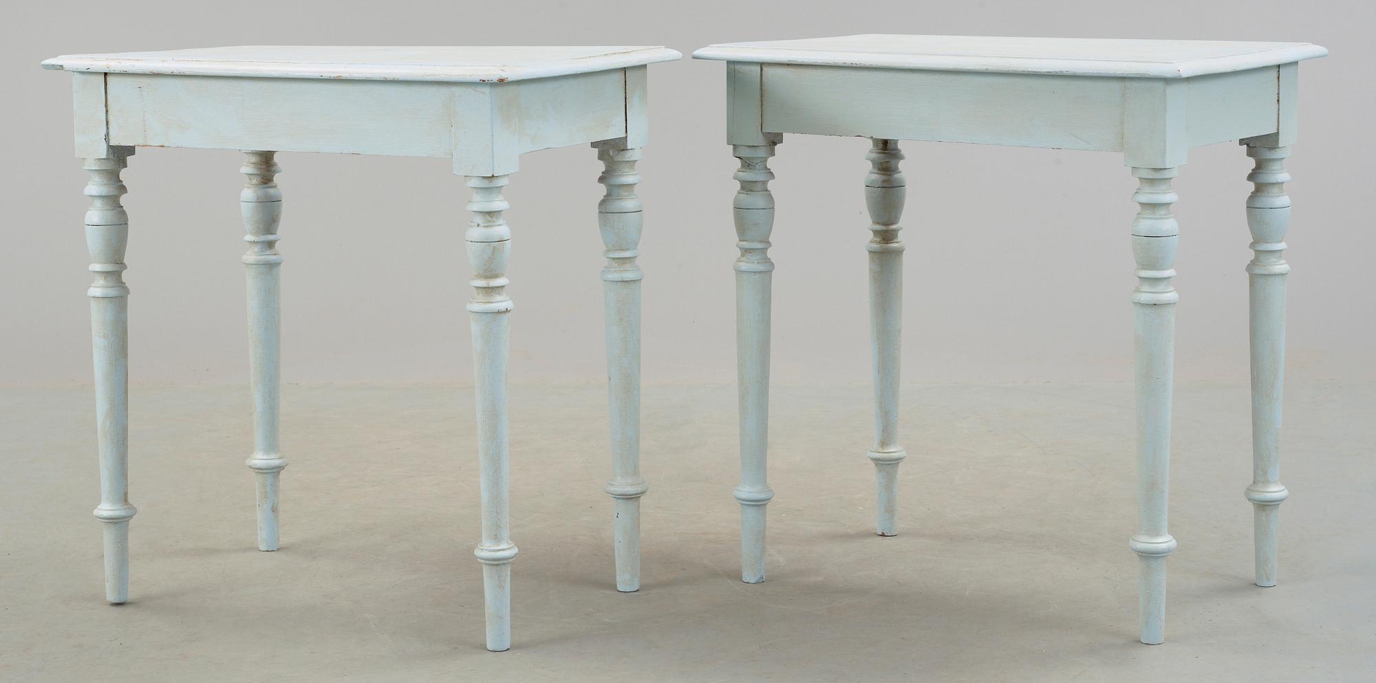 PARBORD, 1800-talets slut.