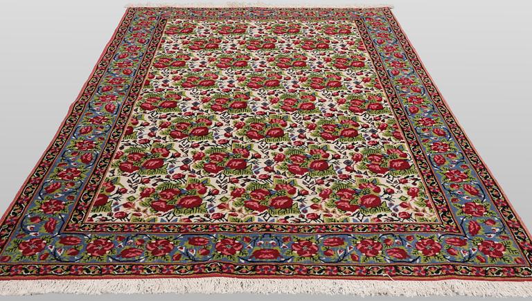An Afshar rug, 197 x 144 cm.