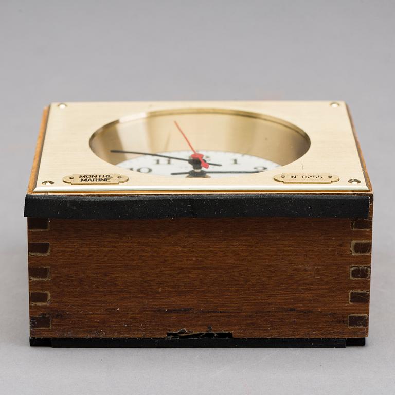 A Vedette boat clock.