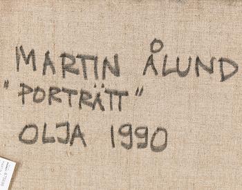 MARTIN ÅLUND, olja på duk, signerad och daterad 1990 a tergo.
