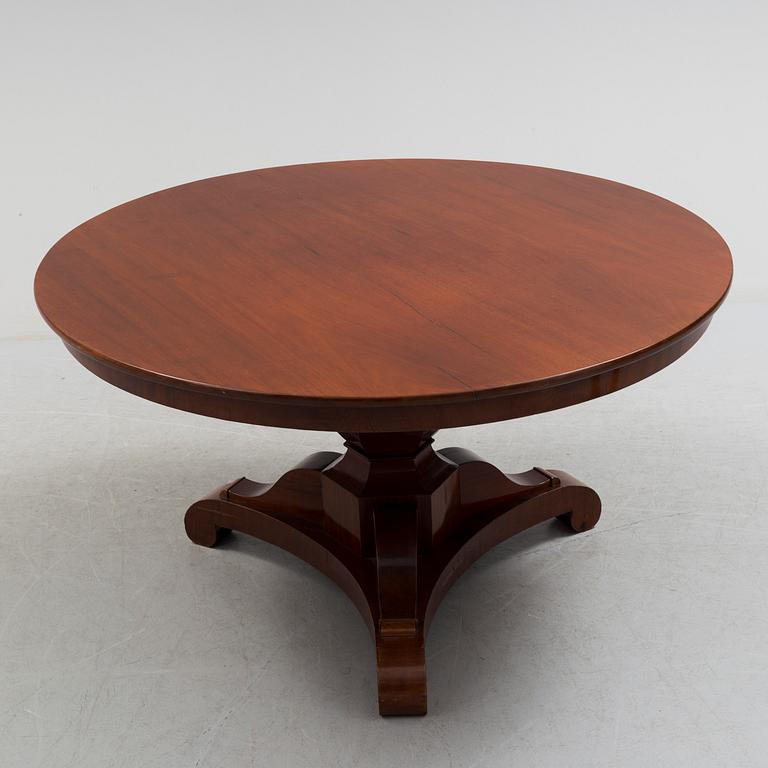 An early 20th century mahogany table.