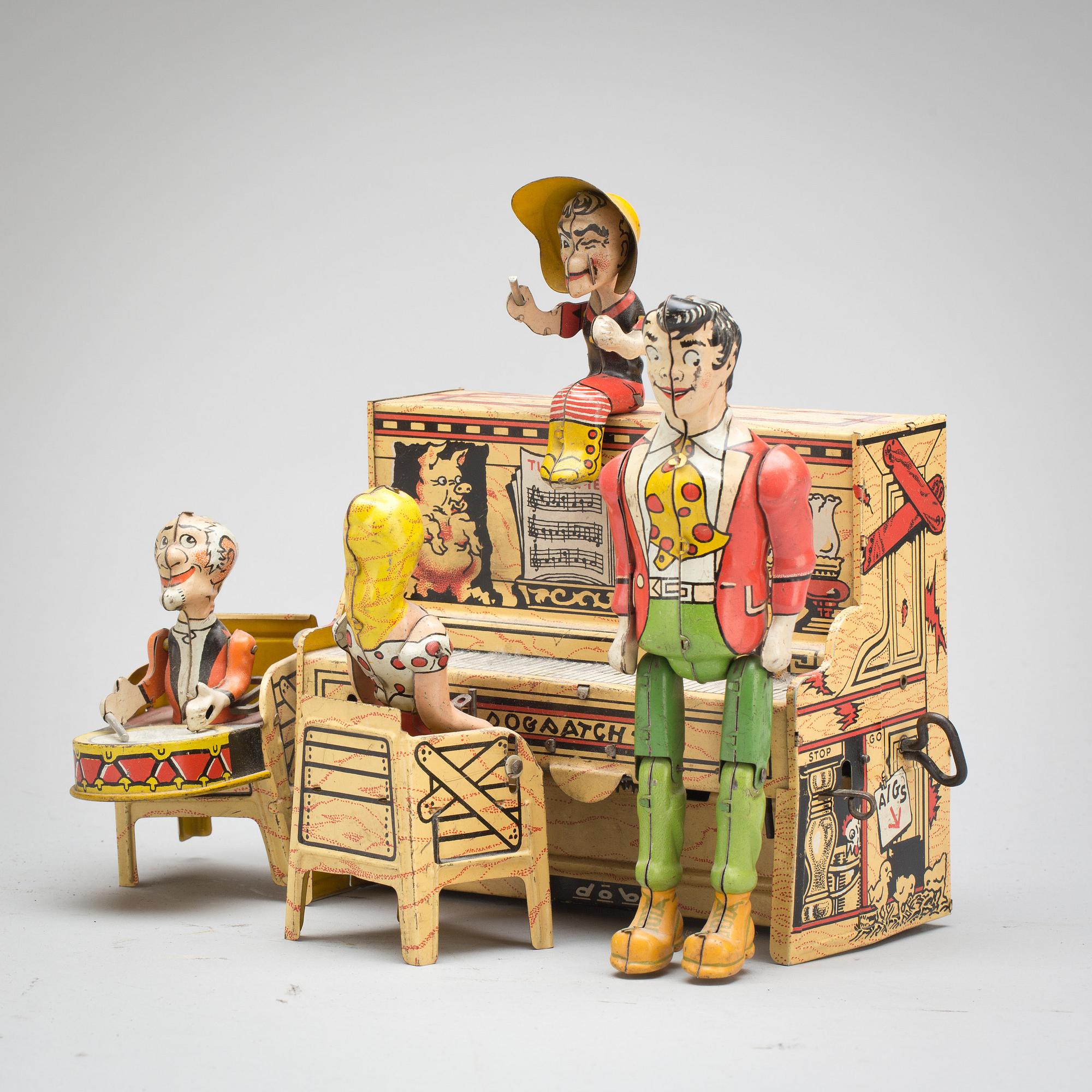LI´L ABNER AND HIS DOGPATCH BAND. Unique art mfg. co. USA, 1940-tal.