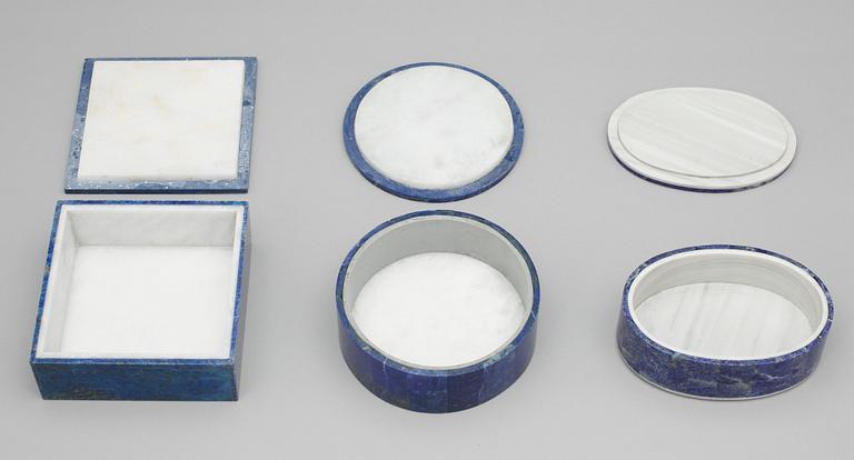 ASKAR, 3 delar, Lapis lazuli, 1900-tal.