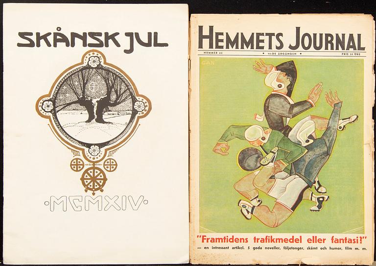 Pamphlets, magazines etc (8), Gösta Adrian-Nilsson.