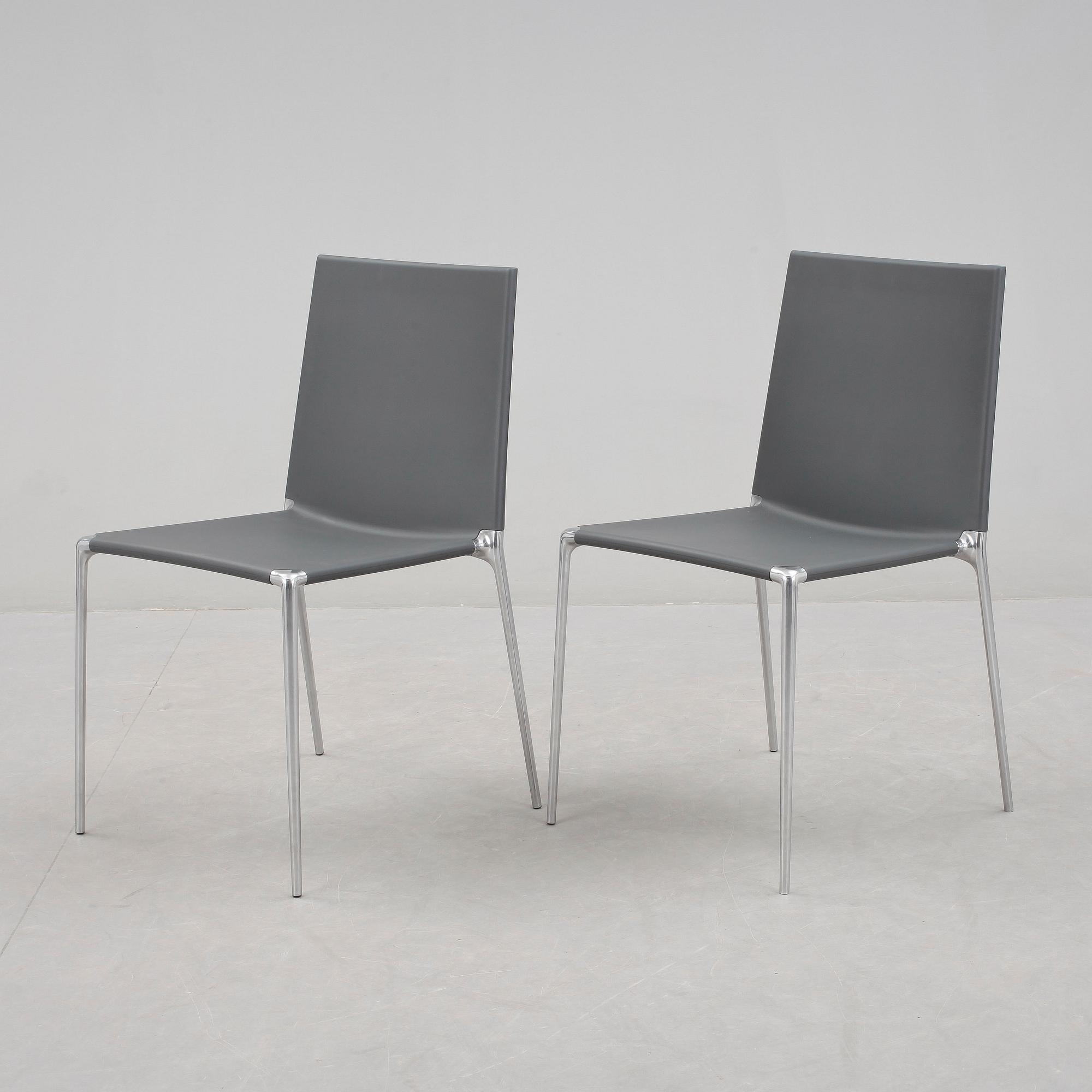 STOLAR, ett par, "Alma", Roberto Barbieri, Maxalto, B&B, Italia, formgiven 2002, daterade 2004.