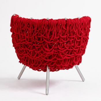 Fernando & Humberto Campana, a "Vermelha" chair, Edra, Italy, post 1993.