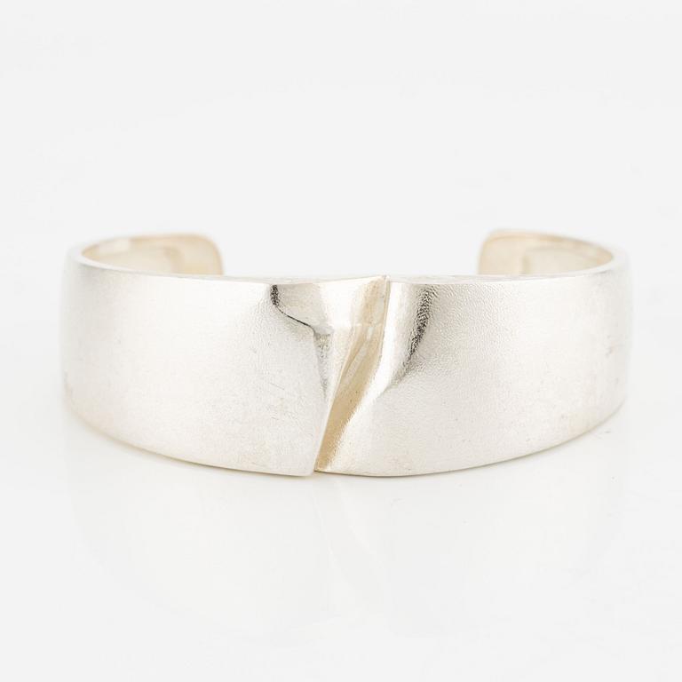 Lapponia bracelet sterling silver "Darinas bracelet", Finland 1989, designed by Björn Weckström.