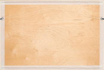 Birger Kaipiainen, drawing, ink on plywood, signed and dated -46.