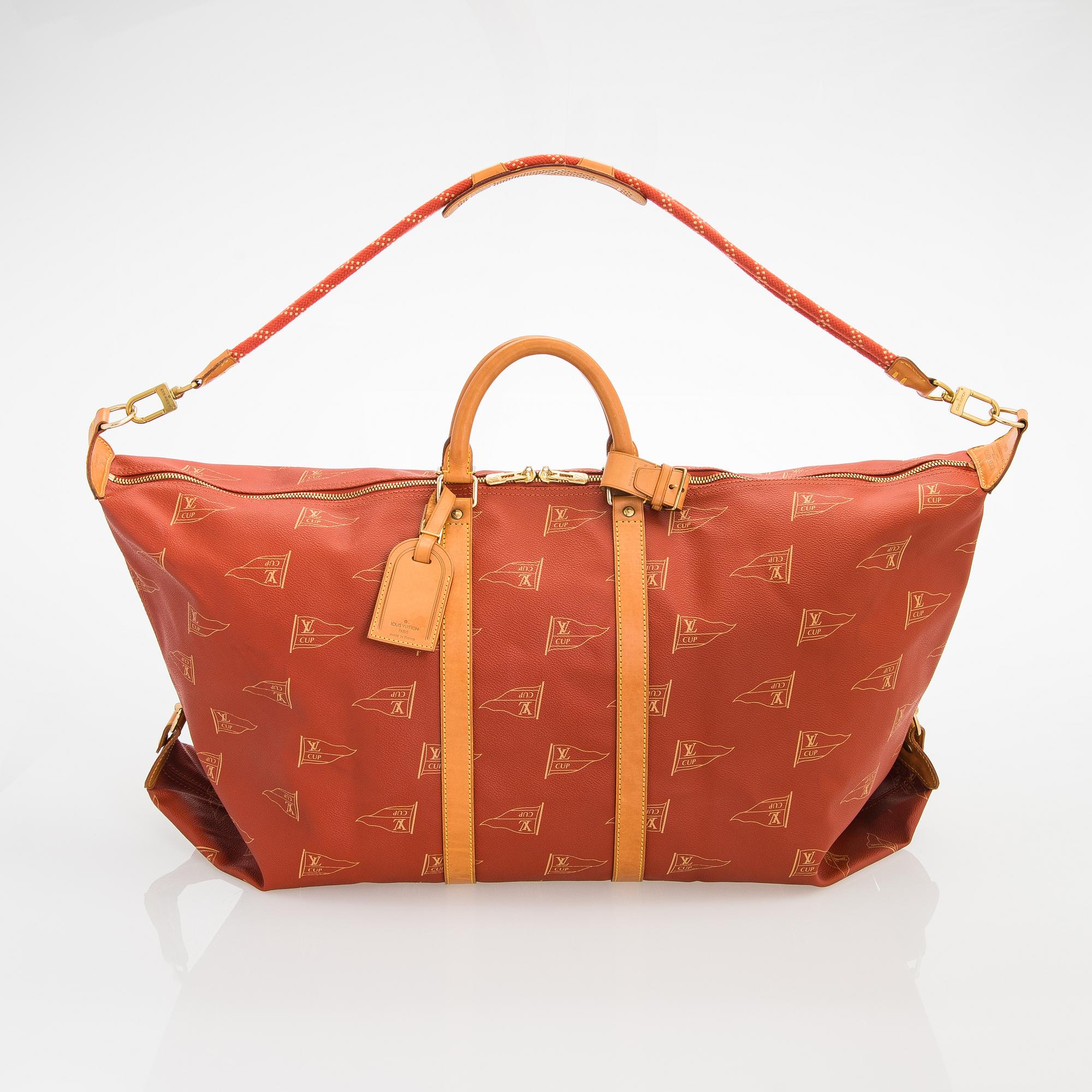 Louis Vuitton, A America's Cup Canvas Boston Bag.