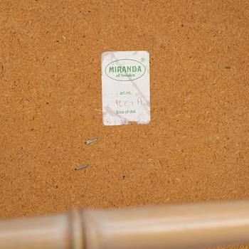 A 7 piece dining group, Miranda of Sweden, 1980's.