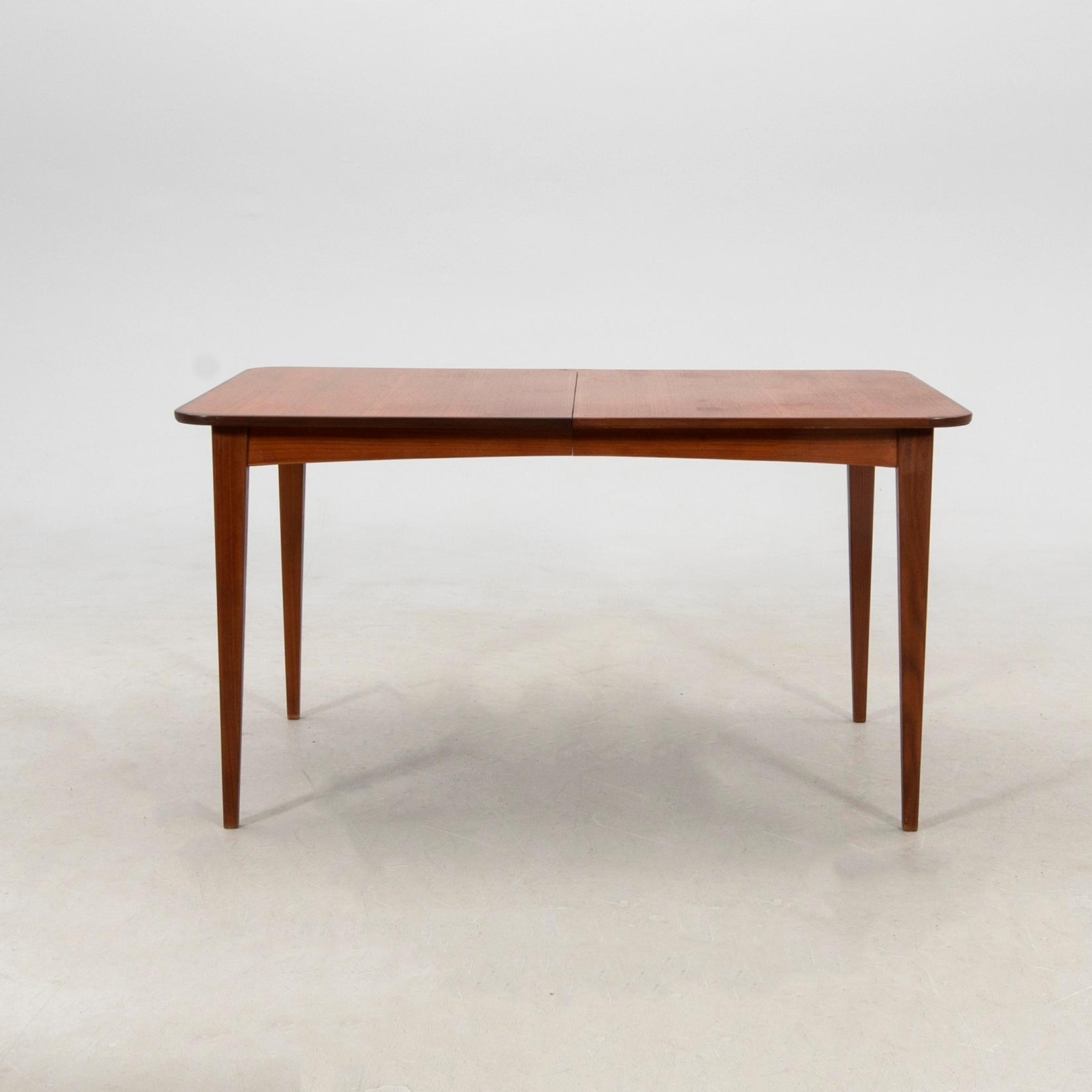 Matbord 1900-talets andra hälft.