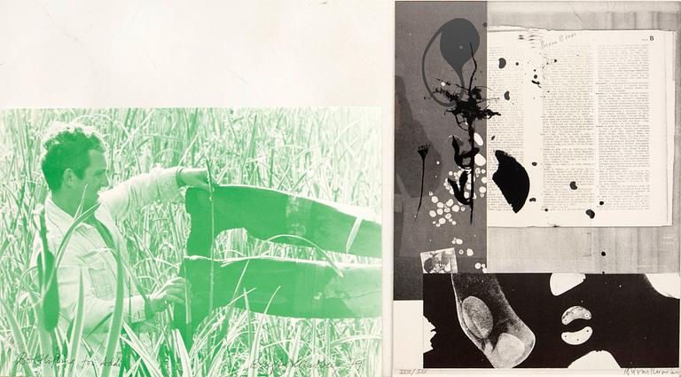 Homage to Arthur Köpcke, portfolio with 18 graphic sheets.