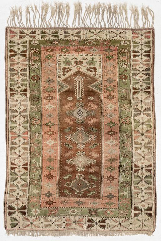 Rug, Konya, approx. 190 x 140 cm.