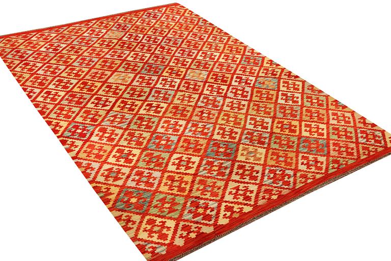 A Kilim carpet, Afghanistan, a. 290 x 207 cm.