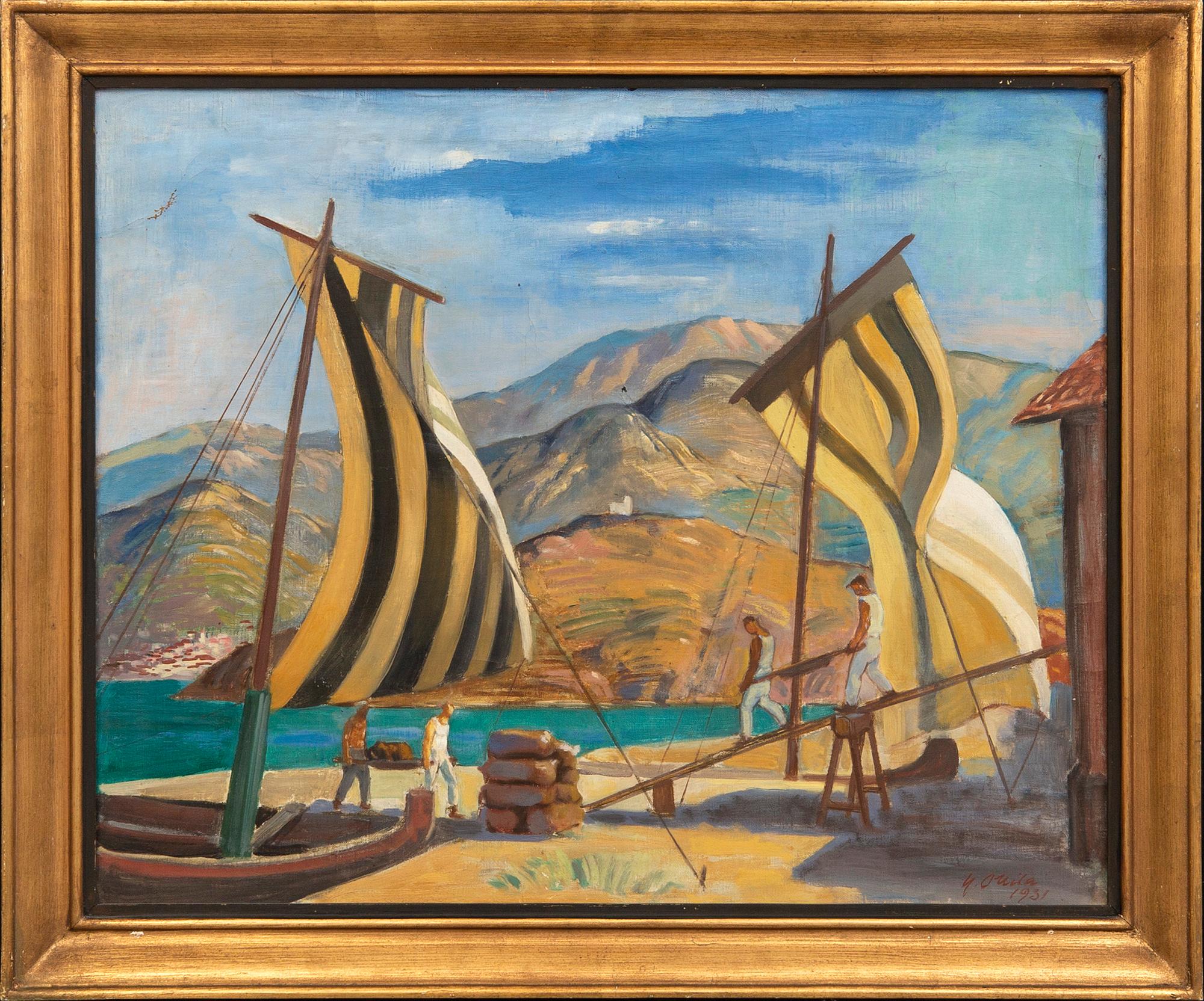 Yrjö Ollila, oil on canvas signed and dated 1931.