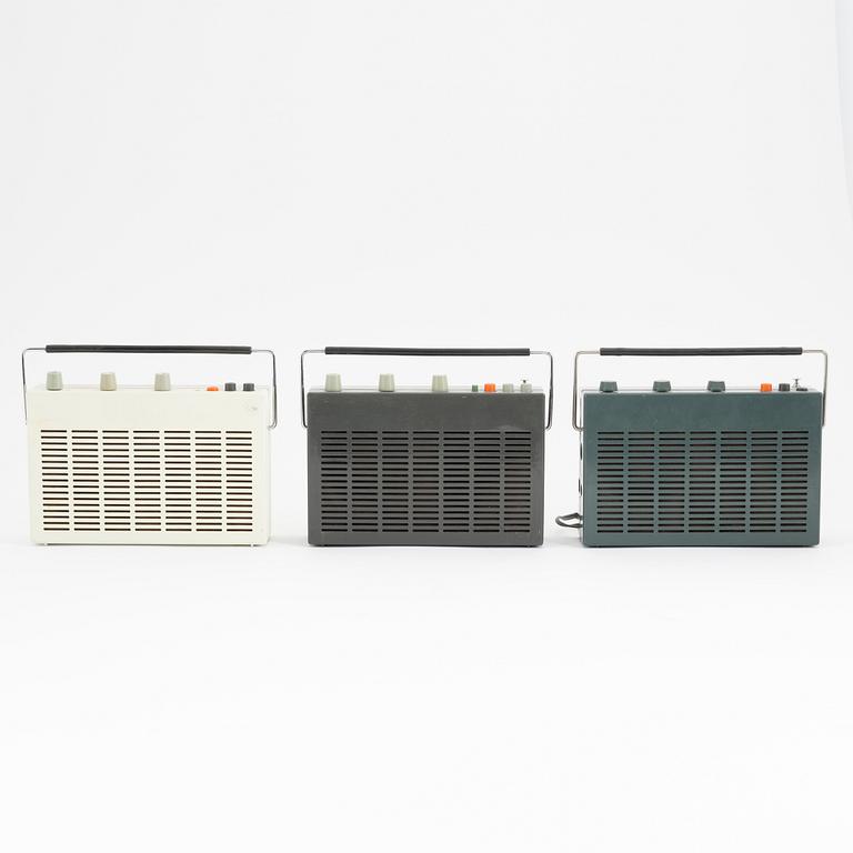 Dieter Rams, radioapparater, 3st, T580, Braun.