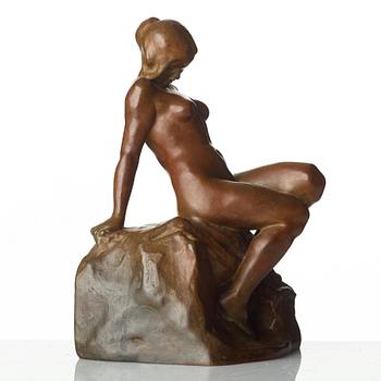 Carl Eldh, "Sittande flicka".