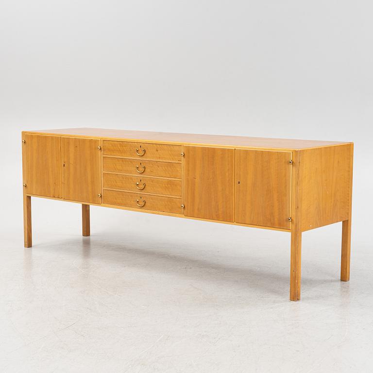 Josef Frank, a model 1015 mahogany veneered sideboard, Svenskt Tenn, Sweden, prior to 1985.