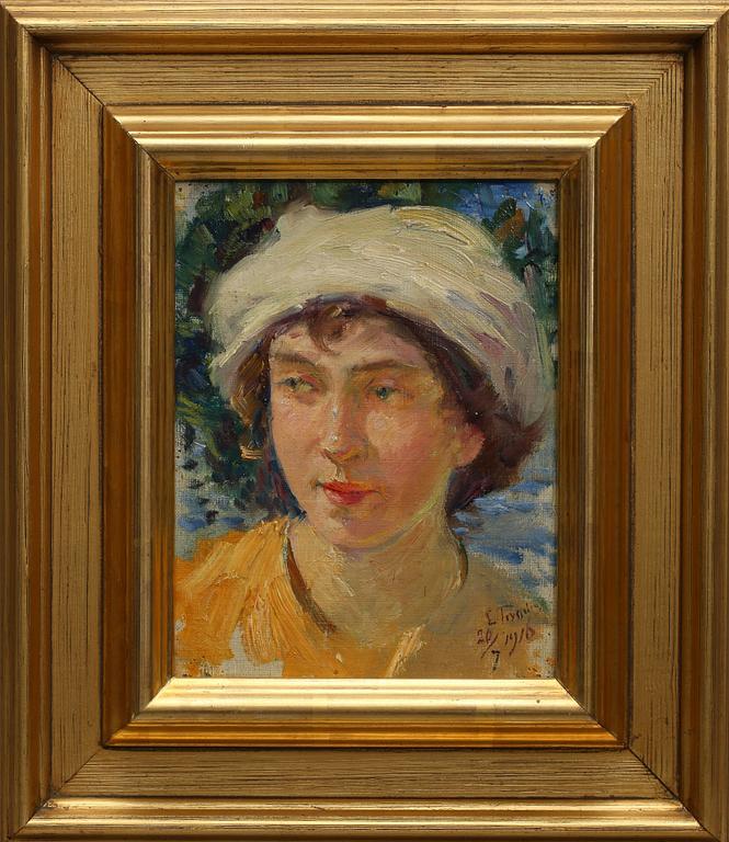 ERIK TRYGGELIN, olja på duk, signerad och daterad 1916.