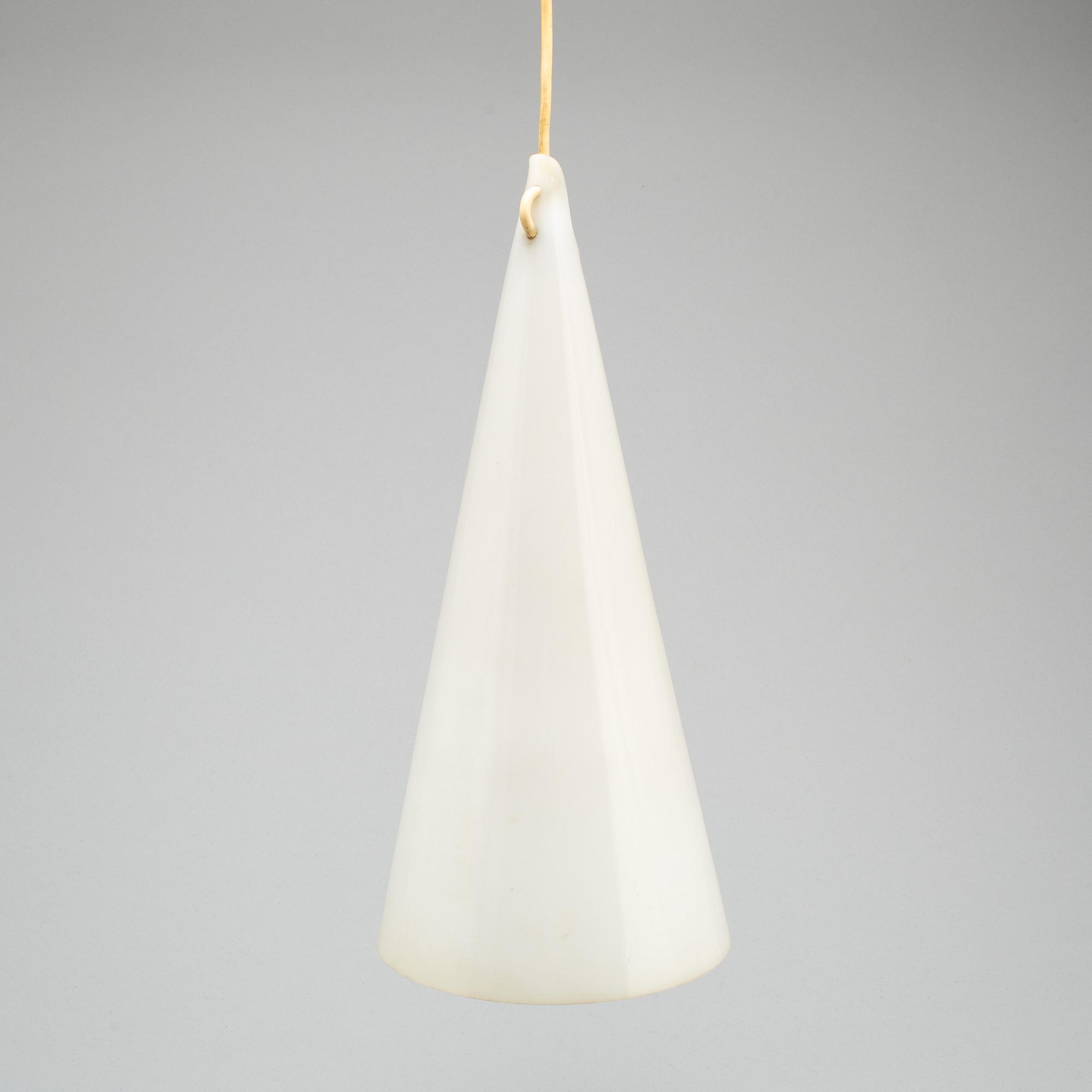 An second half of the 20th century plastic ceiling light, 'Struten', by Hans Bergström for Ateljé Lyktan.